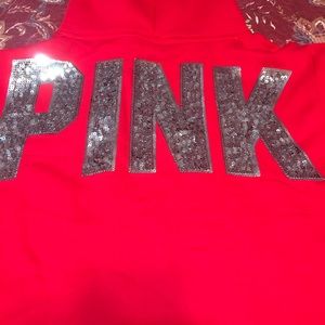 VS/Pink bling hoodie